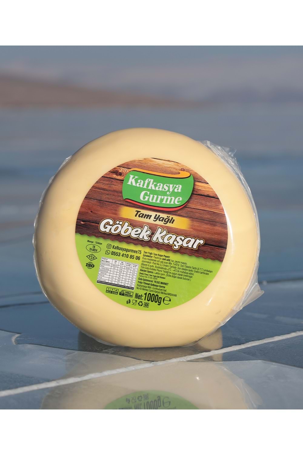 GÖBEK KAŞAR PEYNİRİ 1KG